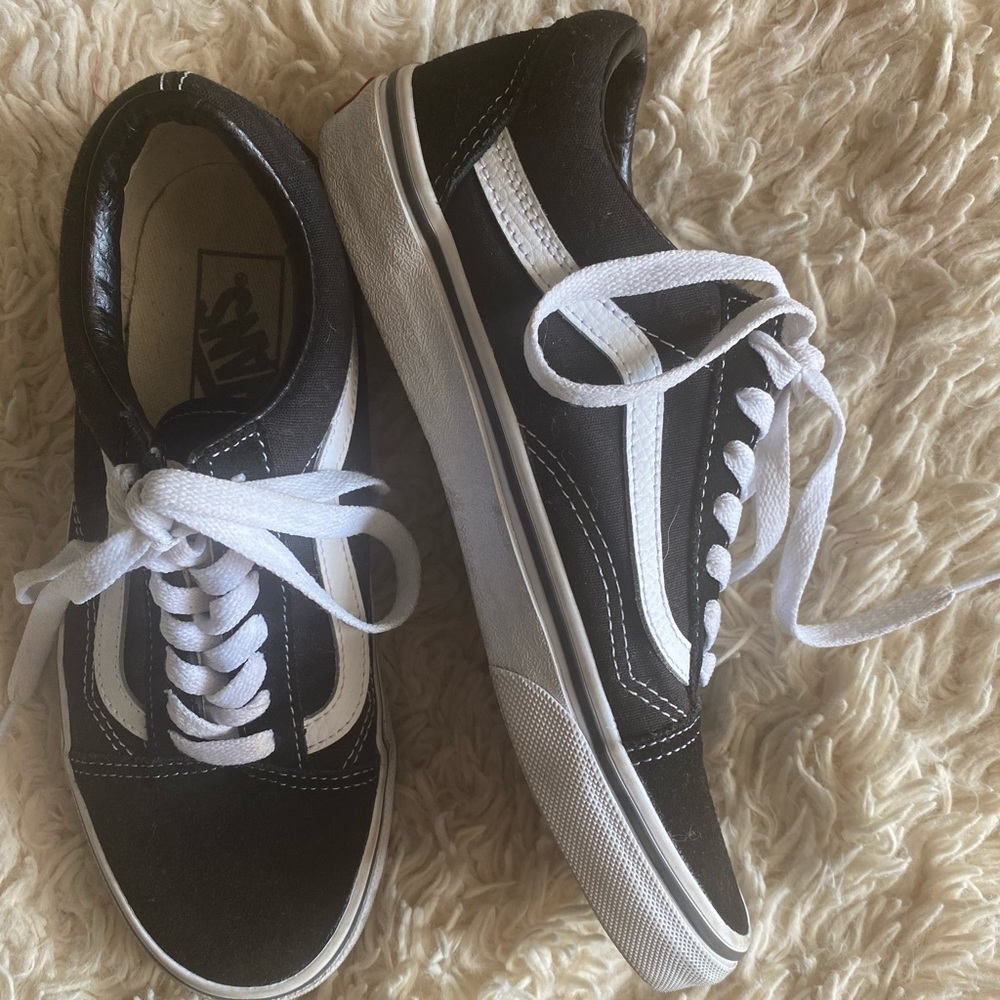 Black Vans Great Condition